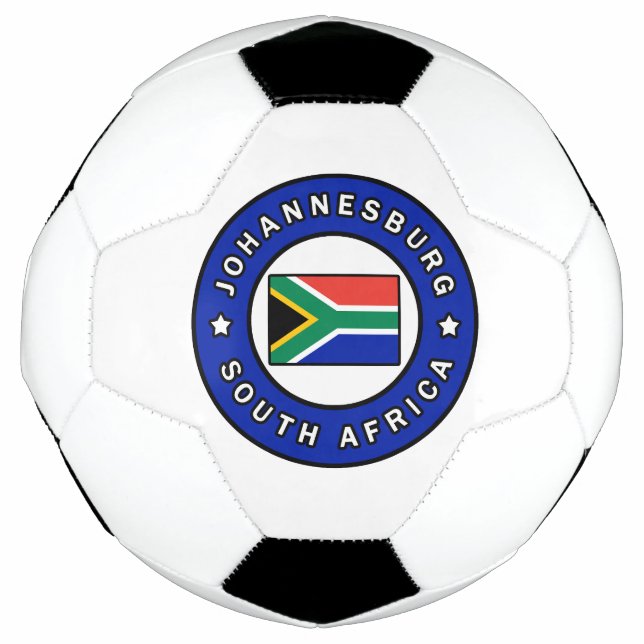 Ballon De Foot Afrique du Sud de Johannesburg (Devant)