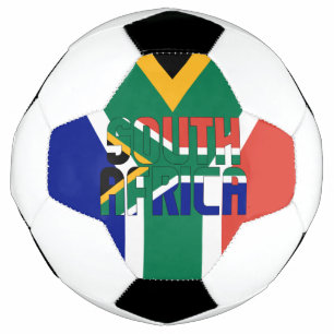 Ballon De Foot Afrique du Sud Drapeau patriotique