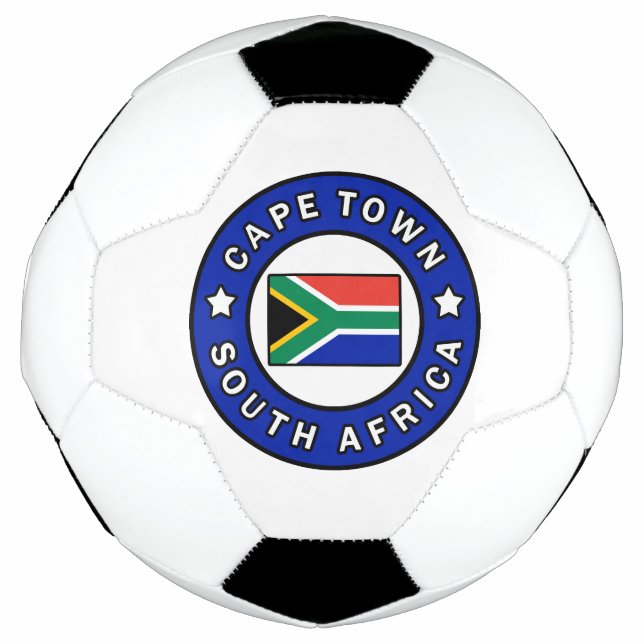 Ballon De Foot Afrique du Sud du Cap (Devant)