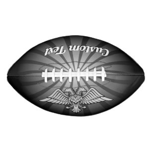 Ballon De Foot Aigle gris avec deux têtes Football