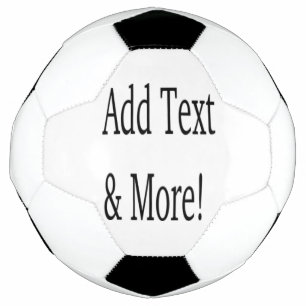 Ballon De Foot Ajouter du texte et plus ! Customisez votre propre