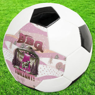 Ballon De Foot Alien BBQ Enlèvement de vache Plaisanterie
