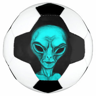 Ballon De Foot Alien, je veux croire