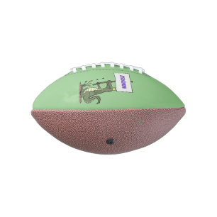Ballon De Foot Aligator de crocodile drôle avec dessin animé