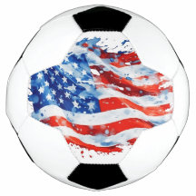 American Flag USA Watercolor 4 juillet