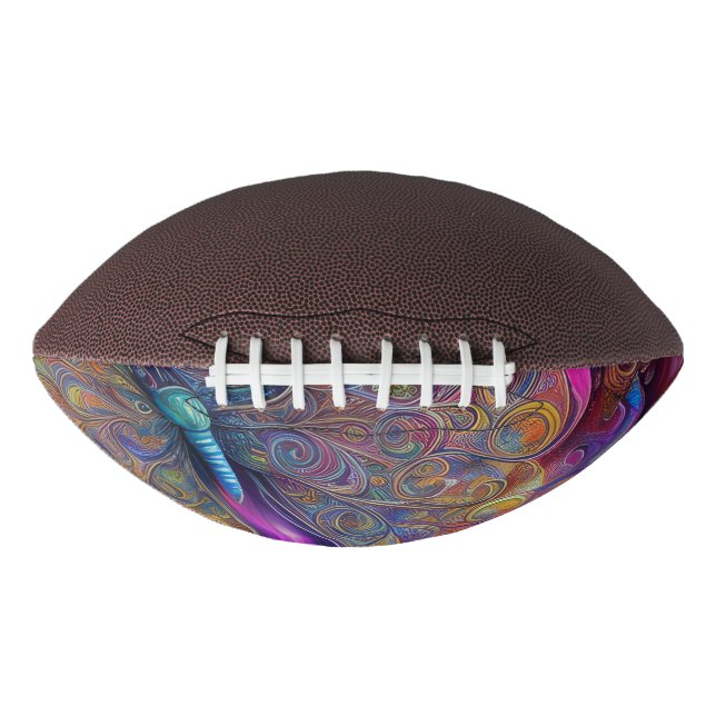 Ballon De Foot Aquarelle Fractale Papillon Whimsical Pai numériqu (Devant)