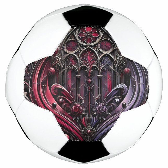 Ballon De Foot Arches gothiques Boule de Football Personnalisée (Devant)