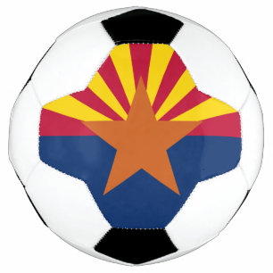 Ballon De Foot Arizona Drapeau : Réglage de Star Sun, État du cui