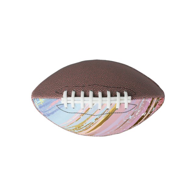 Ballon De Foot Arrière - plan rose texturé (Devant)