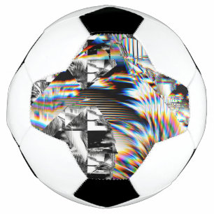 Ballon De Foot Attaque arc-en-ciel