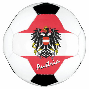 Ballon De Foot Autriche Football & drapeau autrichien / Sports
