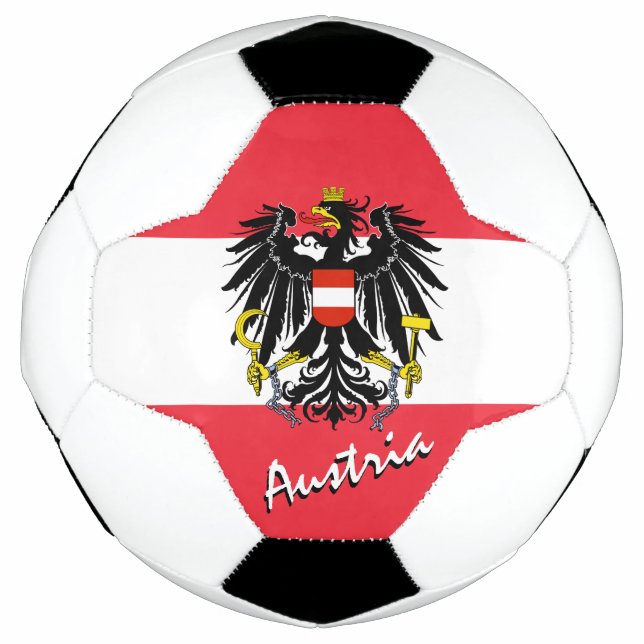 Ballon De Foot Autriche Football & drapeau autrichien / Sports (Devant)