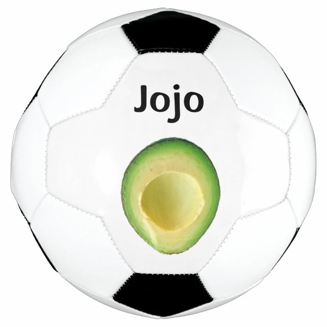 Ballon De Foot Avocado Green Guacamole Lover 4Jojo (Devant)