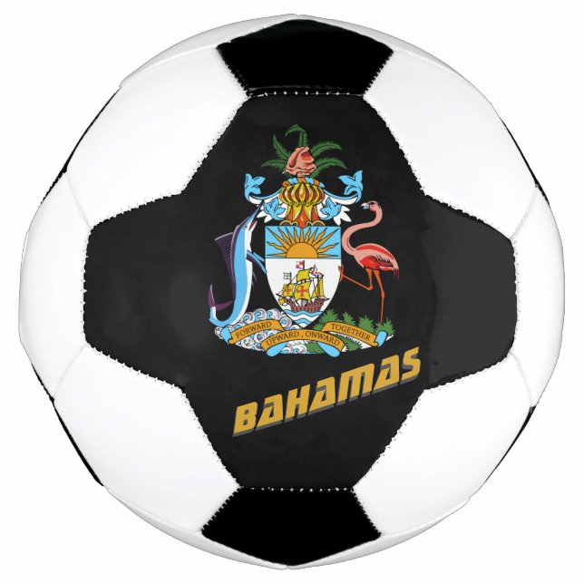 Ballon De Foot Bal de football des Bahamas (Devant)