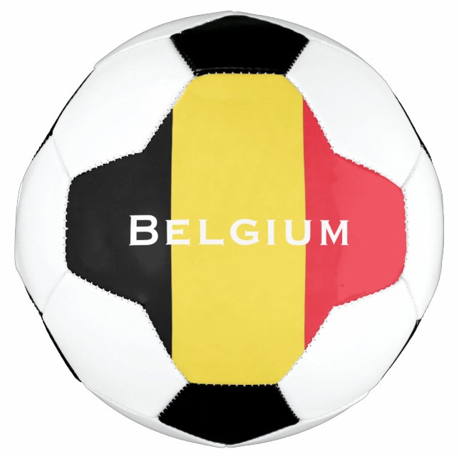Ballon De Foot Bal de football du pavillon belge (Devant)