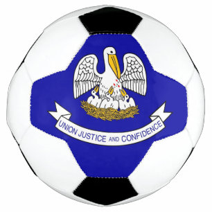 Ballon De Foot Bal de football patriotique avec drapeau de la Lou