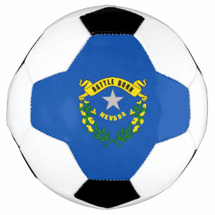Ballon De Foot Bal de football patriotique avec drapeau du Nevada