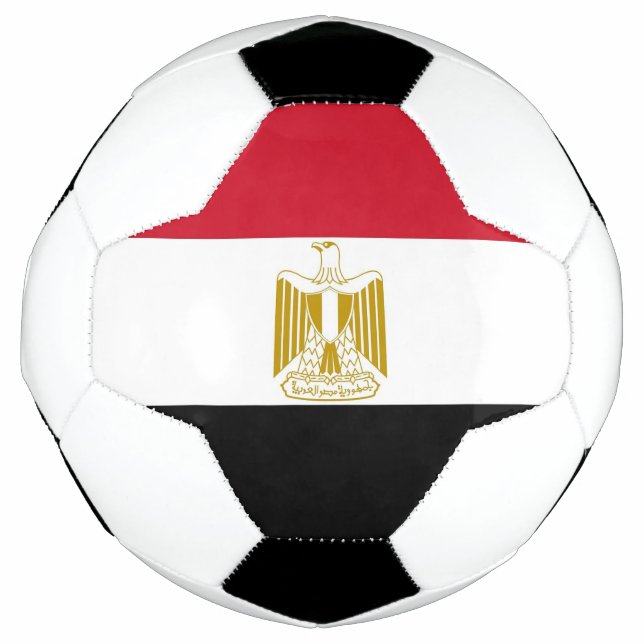 Ballon De Foot Bal de football patriotique avec drapeau égyptien (Devant)