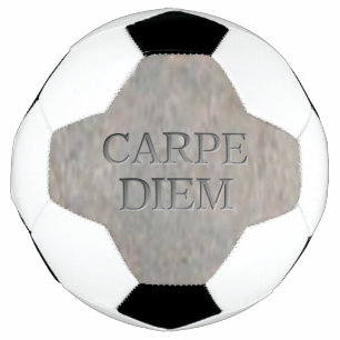Ballon De Foot Balle de football Carpe Diem Stone