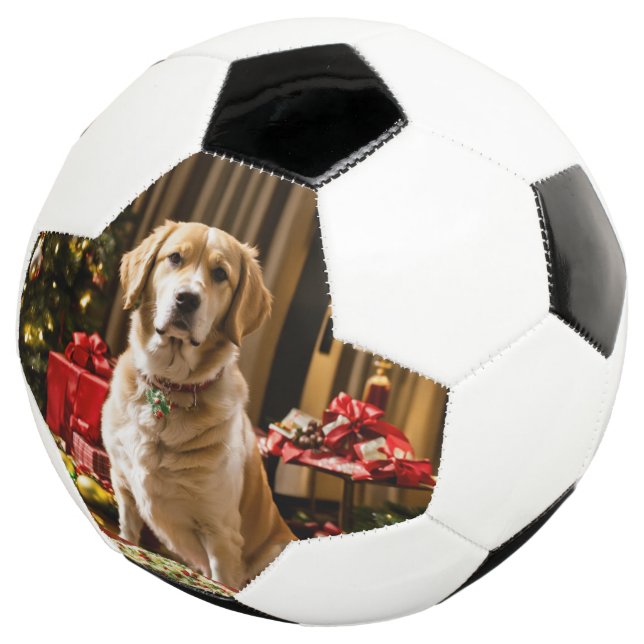 Ballon De Foot Balle de football de chien de Noël (3/4)