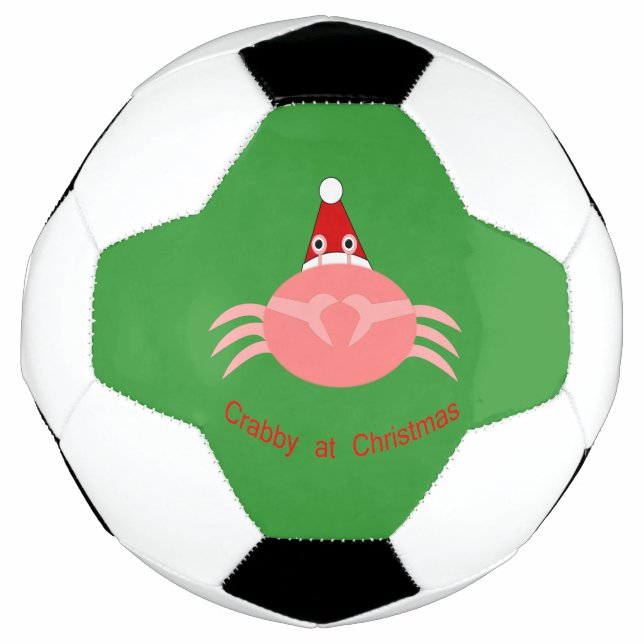 Ballon De Foot Balle de football de crabe de Noël (Devant)
