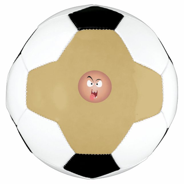 Ballon De Foot Balle de football du visage fou (Devant)