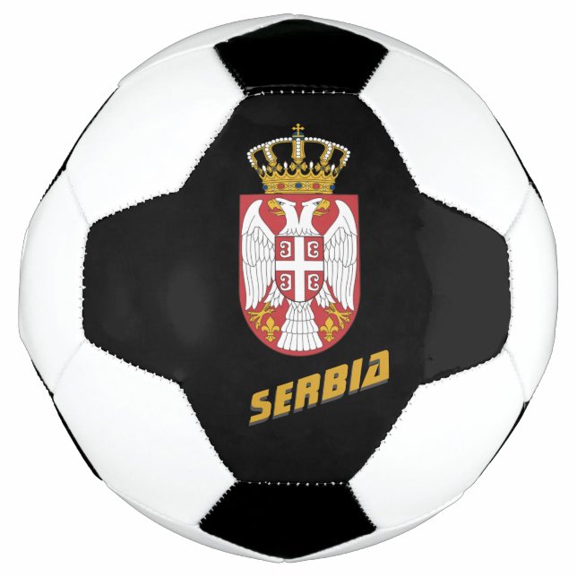 Ballon De Foot Balle de football serbe (Devant)