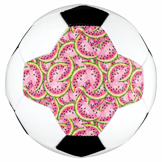 Ballon De Foot Balle de football surprise de la pastèque (Devant)