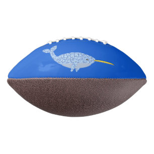 Ballon De Foot Bébé bleu mignon garçon Narwhal