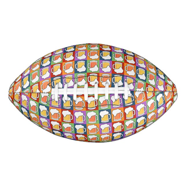 Ballon De Foot BEER Pop Art football (Devant)