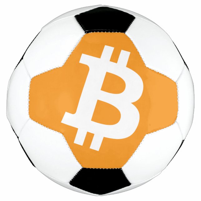 Ballon De Foot Bitcoin Logo Soccer Ball (Devant)