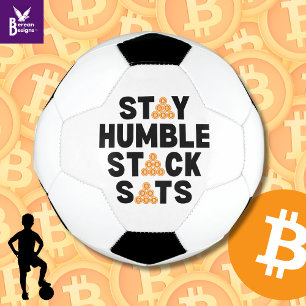 Ballon De Foot Bitcoin RESTER HUMBLE PILE SATS Crypto