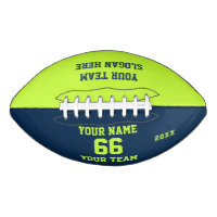 Bleu vert blanc Football Nom, numéro, équipe