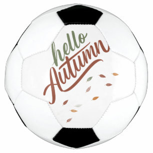 Ballon De Foot Bonjour automne