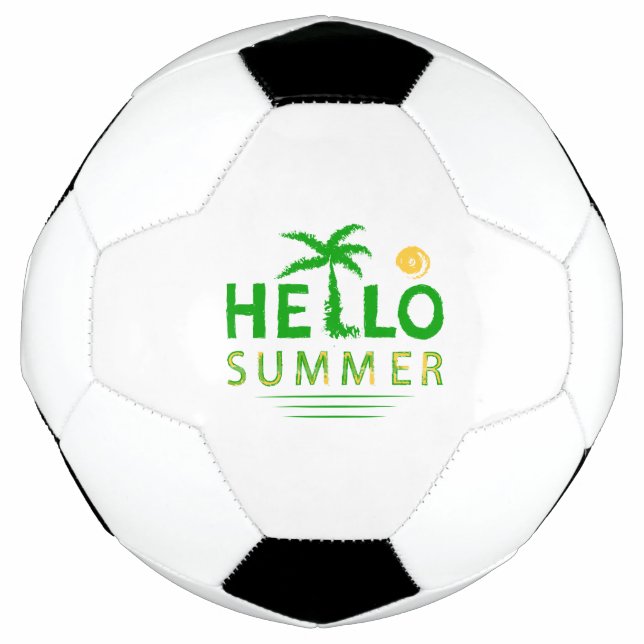 Ballon De Foot Bonjour été (Devant)
