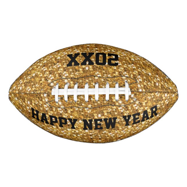 Ballon De Foot Bonne année de football Customisé (Devant)