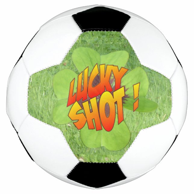 Ballon De Foot Boule de football en herbe Lucky Shot (Devant)