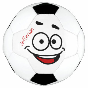 Ballon De Foot Boule de football personnalisé drôle visage