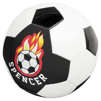 Ballon De Foot Boule de soccer flamboyante personnalisée
