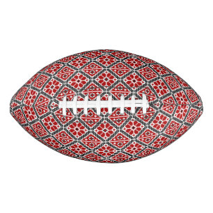 Ballon De Foot Broderie Ethnique Slave, Traditionnel Balkanique