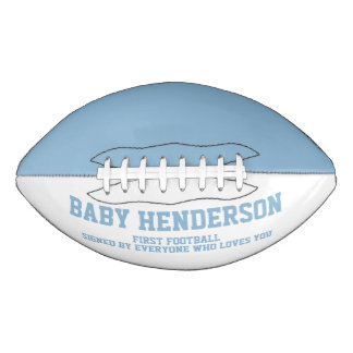 Ballon De Foot Cadeau de Baby Shower C'est Un Garçon Sport Bleu B