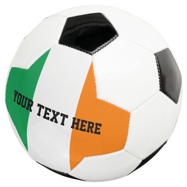 Ballon De Foot Cadeau de football personnalisé avec drapeau d'Irl (3/4)