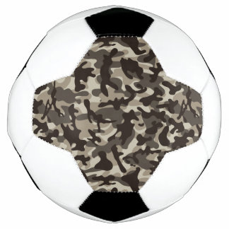 Ballon De Foot Camouflage du quartier fermé