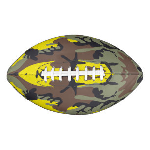 Ballon De Foot Camouflage jaune et marron, Militaire, Armée