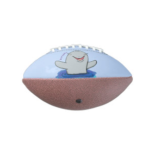 Ballon De Foot Caricature adorable de marsouin