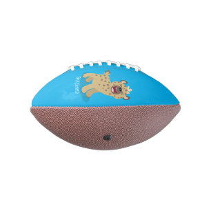 Ballon De Foot Caricature amusante hyena riant illustration