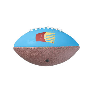 Ballon De Foot Caricature de frites Cute kawaii fast food