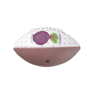 Ballon De Foot Caricature de la cuisine à la racine de betterave