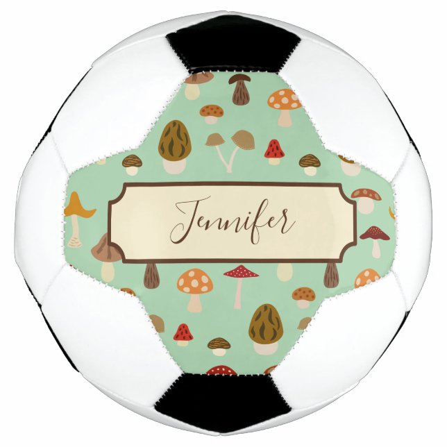 Ballon De Foot Champignons d'automne balle de football (Devant)