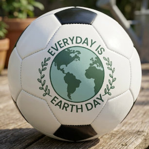 Ballon De Foot Chaque Jour Est Le Jour De La Terre - Amoureux De